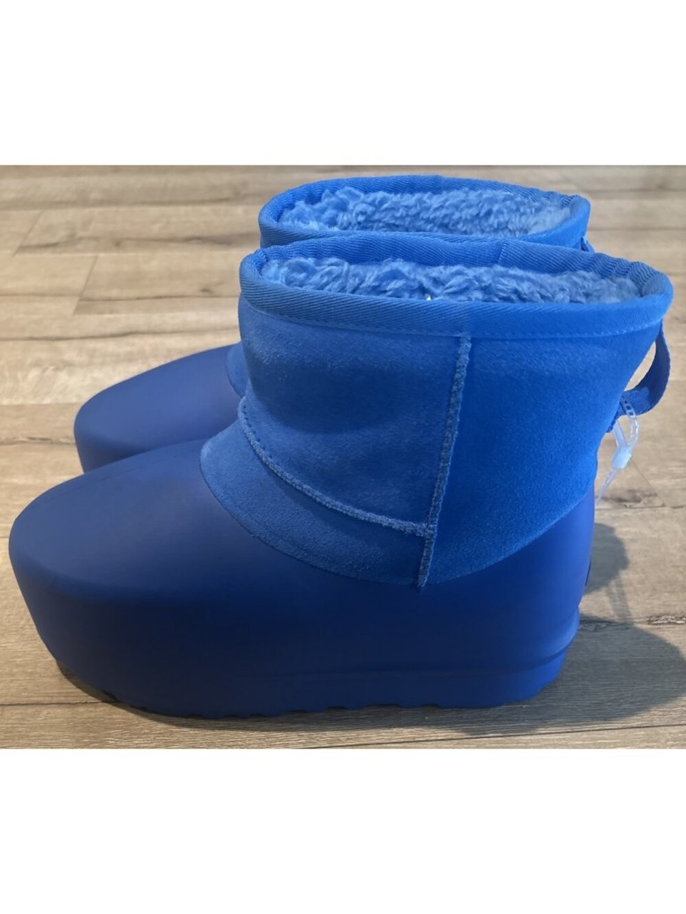 UGG CLASSIC MINI PUMPED MOLDED BIG SKY SUEDE ALL GENDER BOOTS SIZE US M8/W9 NEW - Picture 2 of 7